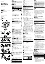 Sony ECM-AW3 Operating Instructions предпросмотр