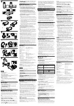 Предварительный просмотр 2 страницы Sony ECM-AW3 Operating Instructions