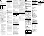 Предварительный просмотр 2 страницы Sony ECM-AW4 Operating Instructions