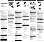 Sony ECM-CR120 Operating Instructions preview