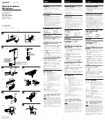 Sony ECM CZ10 Operating Instructions предпросмотр