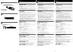 Preview for 2 page of Sony ECM DM5P Operating Instructions