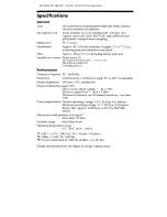 Preview for 3 page of Sony ECM-MS957 Operating Instructions