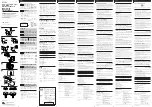 Sony ECM MSD1 Operating Instructions preview