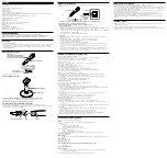 Предварительный просмотр 2 страницы Sony ECM-PCV40 Operating Instructions