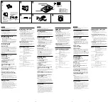 Preview for 2 page of Sony ECM S80 Operating Instructions