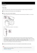 Preview for 16 page of Sony ECM-W2BT Help Manual