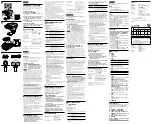 Preview for 2 page of Sony ECM-XYST1M Operating Instructions