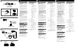 Предварительный просмотр 2 страницы Sony ECM Z60 Operating Instructions