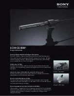 Sony ECMCG50BP Brochure preview