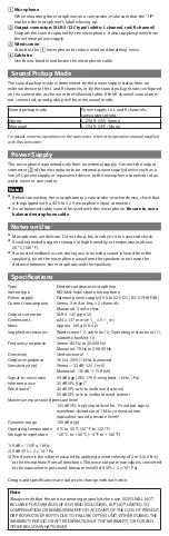 Preview for 6 page of Sony ECMMS2 User Manual