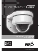 Sony EFFIO IRDOME3XVF PRO User Manual предпросмотр