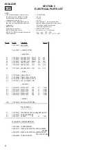 Preview for 8 page of Sony Electret ECM-Z37C Service Manual