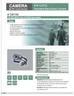 Sony EM100 Specification Sheet предпросмотр