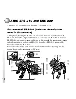 Preview for 14 page of Sony ERS-210 AIBO Dancer User Manual