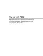 Preview for 81 page of Sony ERS-210 AIBO Dancer User Manual