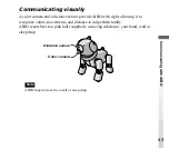 Preview for 43 page of Sony ERS-311 - Aibo Entertainment Robot User Manual