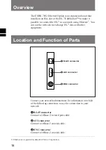 Preview for 18 page of Sony ESBK-7052 Operating Instructions Manual