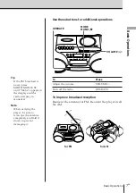 Предварительный просмотр 7 страницы Sony Espanol) Operating Instructions Manual