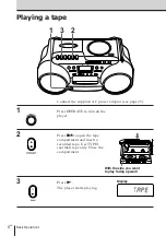 Предварительный просмотр 8 страницы Sony Espanol) Operating Instructions Manual