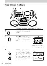 Предварительный просмотр 10 страницы Sony Espanol) Operating Instructions Manual