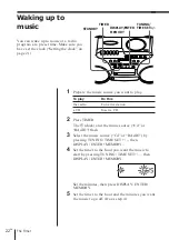 Предварительный просмотр 22 страницы Sony Espanol) Operating Instructions Manual