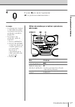 Предварительный просмотр 45 страницы Sony Espanol) Operating Instructions Manual