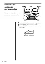 Предварительный просмотр 54 страницы Sony Espanol) Operating Instructions Manual