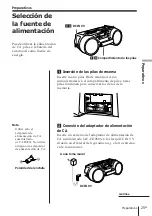 Предварительный просмотр 59 страницы Sony Espanol) Operating Instructions Manual