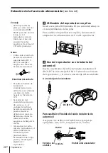 Предварительный просмотр 60 страницы Sony Espanol) Operating Instructions Manual