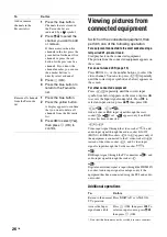 Preview for 26 page of Sony Esprit TAV-L1 Operating Instructions Manual