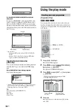 Предварительный просмотр 58 страницы Sony Esprit TAV-L1 Operating Instructions Manual