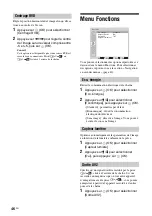 Предварительный просмотр 134 страницы Sony Esprit TAV-L1 Operating Instructions Manual