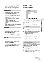 Preview for 231 page of Sony Esprit TAV-L1 Operating Instructions Manual