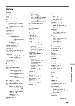 Preview for 285 page of Sony Esprit TAV-L1 Operating Instructions Manual