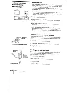 Preview for 18 page of Sony EV-C200 Operating Instructions Manual