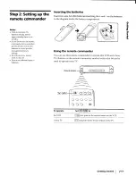 Preview for 7 page of Sony EV-S5000 Operating Instructions Manual