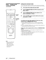 Preview for 8 page of Sony EV-S5000 Operating Instructions Manual