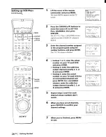 Preview for 26 page of Sony EV-S5000 Operating Instructions Manual