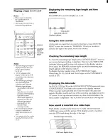 Preview for 30 page of Sony EV-S5000 Operating Instructions Manual