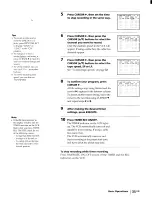 Preview for 35 page of Sony EV-S5000 Operating Instructions Manual