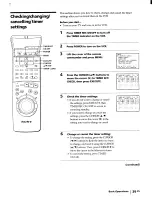 Preview for 39 page of Sony EV-S5000 Operating Instructions Manual