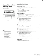 Preview for 59 page of Sony EV-S5000 Operating Instructions Manual