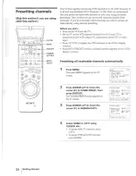 Предварительный просмотр 24 страницы Sony EV-S7000 Operating Instructions Manual