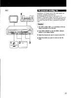 Предварительный просмотр 21 страницы Sony EV-S900 Operating Instructions Manual