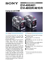 Sony EVI-400 Specifications preview