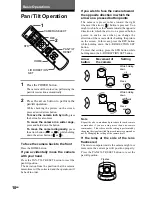 Preview for 10 page of Sony EVI-D31 Operating Instructions Manual