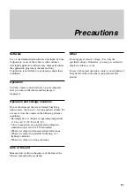 Preview for 61 page of Sony EVI D70 - CCTV Camera Technical Manual