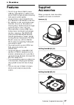 Preview for 37 page of Sony EVI-H100S Operating Instructions Manual