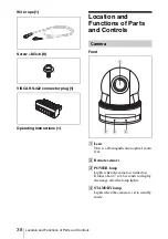 Preview for 38 page of Sony EVI-H100S Operating Instructions Manual